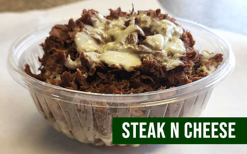 Stachey's Pizza | Steak n Cheese Rice Bowls Stachey's Pizza | Steak n Cheese Rice Bowls